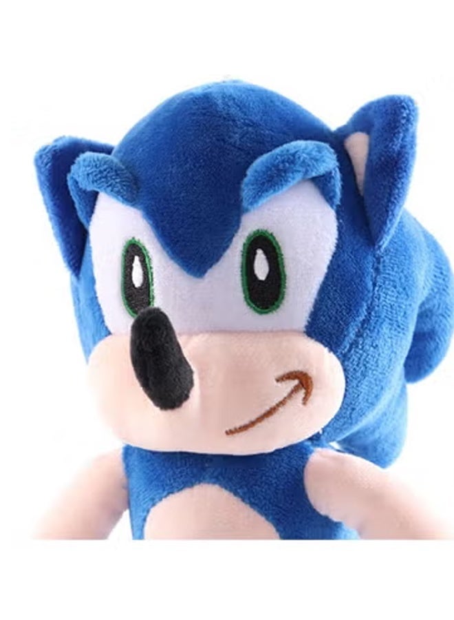 سونيك الهيج لعبة بلوش زرقاء رائعة - دمية ناعمة ، مثالية للديكور الداخلي - Image 3